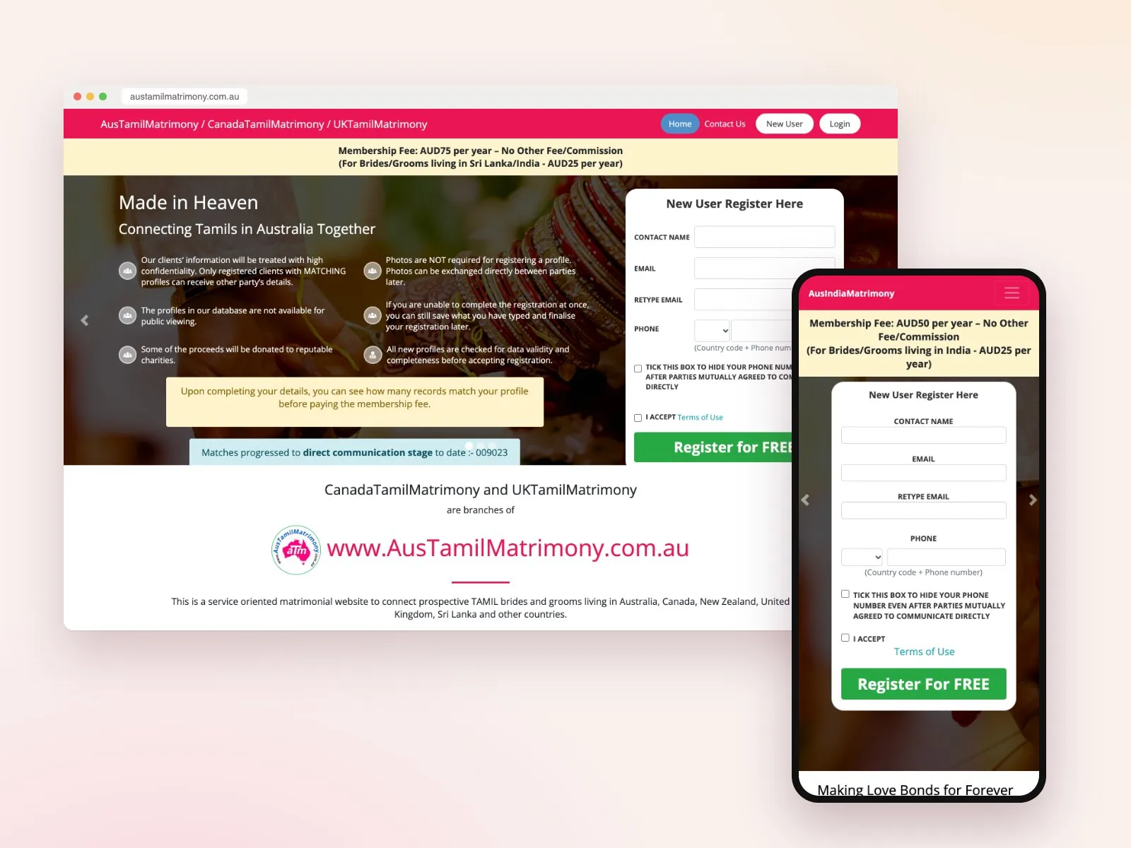 AusLanka Matrimony product screenshot 2