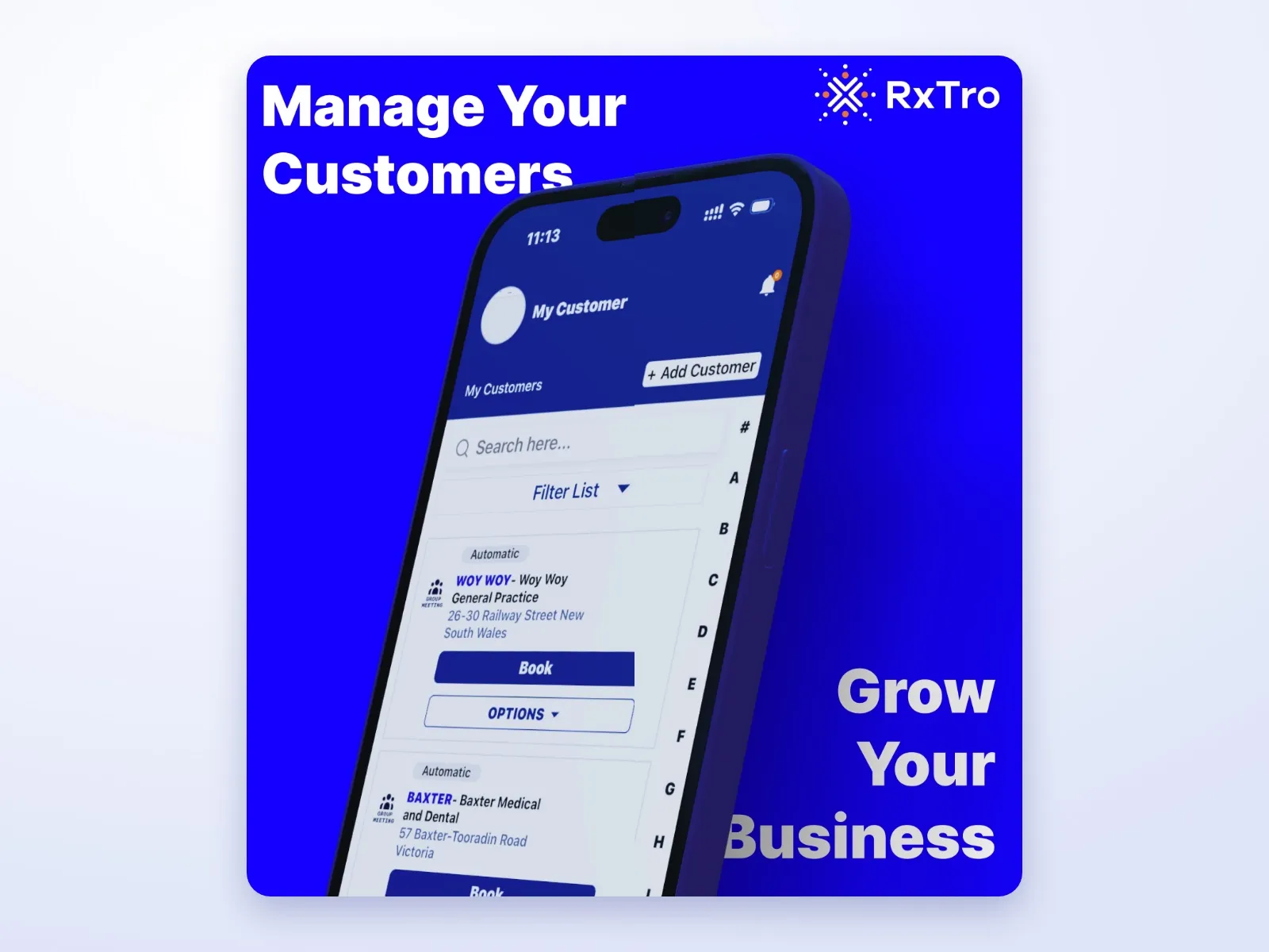 RxTro product screenshot 2