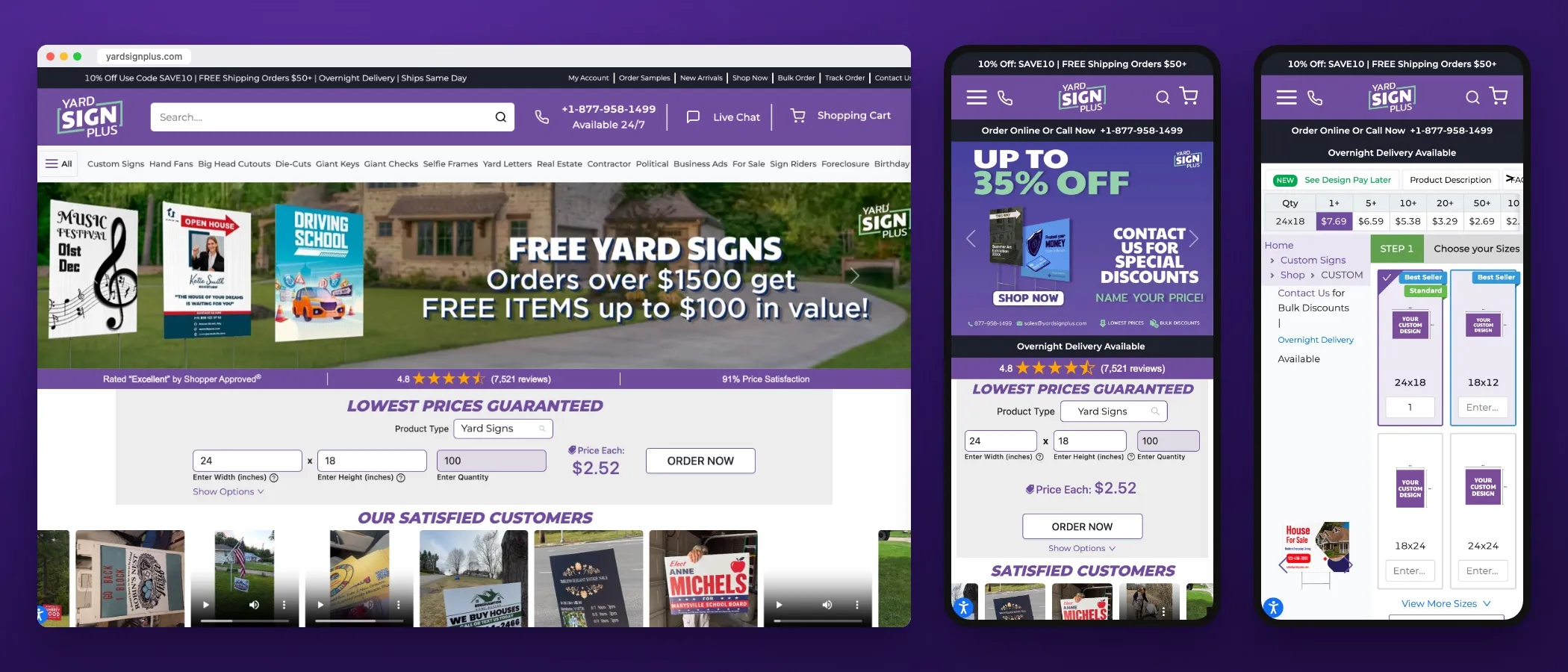 Yard Sign Plus product screenshot 1