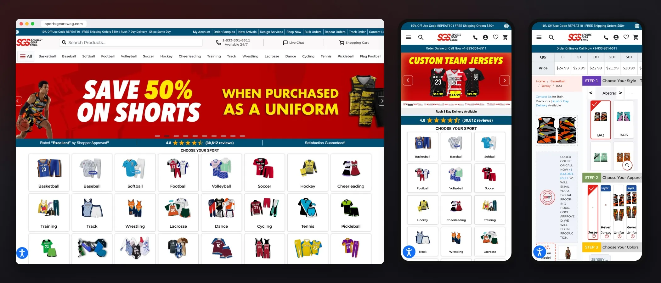 Sports Gear Swag product screenshot 1